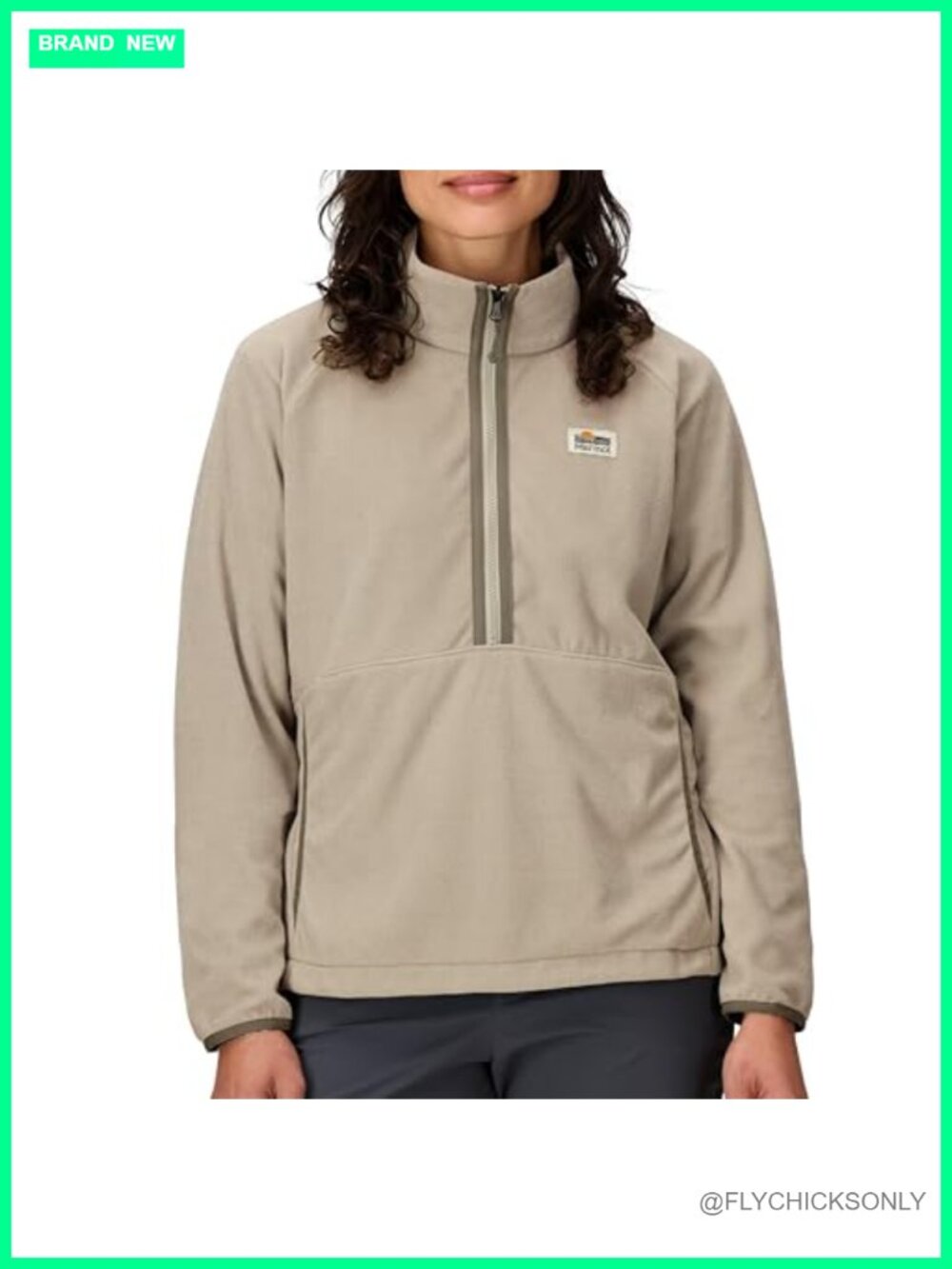 Marmot Upward Fleece Pullover Recycled Polyester Lightweight Zip